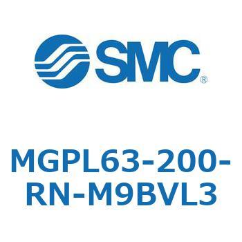 ガイド付薄形シリンダ MGPL63-2 SMC