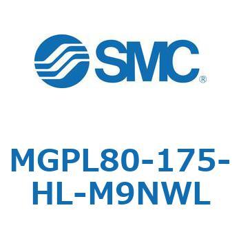 ガイド付薄形シリンダ MGPL8 SMC