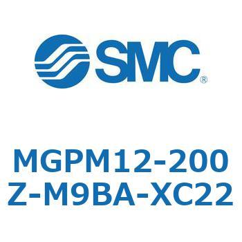 ガイド付薄形シリンダ MGPM12 SMC