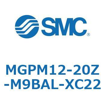 ガイド付薄形シリンダ MGPM12 SMC
