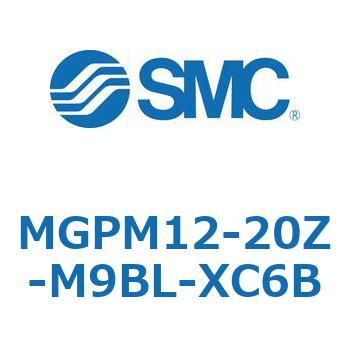 ガイド付薄形シリンダ MGPM12 SMC