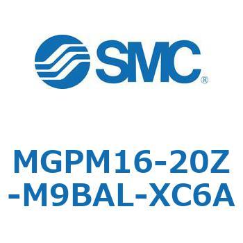 ガイド付薄形シリンダ MGPM16-2 - SMC