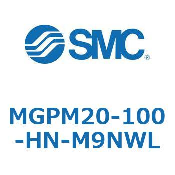 ガイド付薄形シリンダ MGPM20 SMC