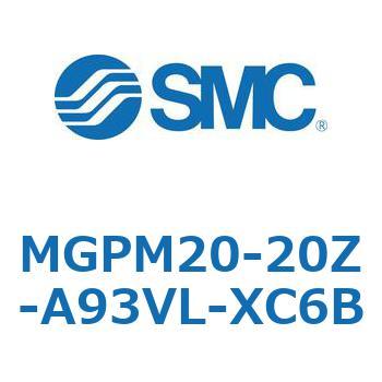 ガイド付薄形シリンダ MGPM20 SMC
