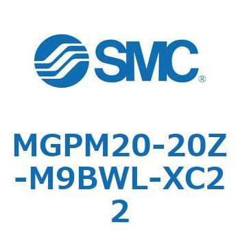 ガイド付薄形シリンダ MGPM20 SMC