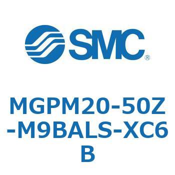ガイド付薄形シリンダ MGPM20-5 SMC