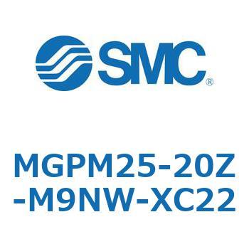 ガイド付薄形シリンダ MGPM25-2 SMC