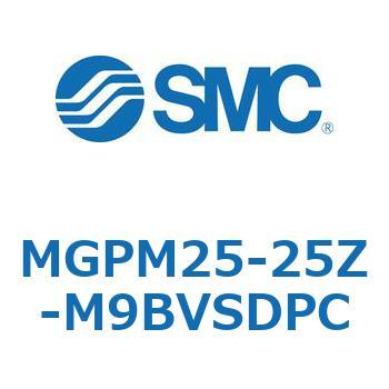 ガイド付薄形シリンダ MGPM25-2 SMC