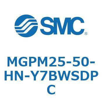 ガイド付薄形シリンダ MGPM25-5 SMC