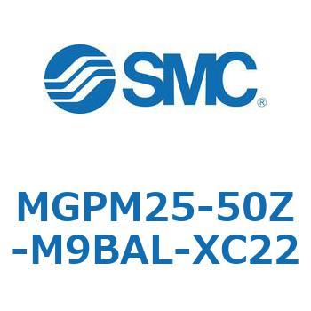ガイド付薄形シリンダ MGPM25-5 SMC