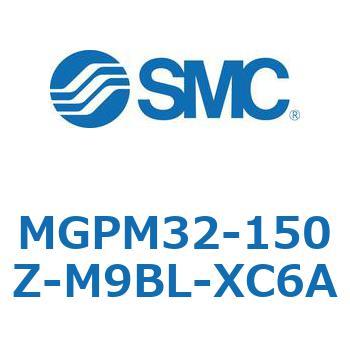 ガイド付薄形シリンダ MGPM32-1 SMC