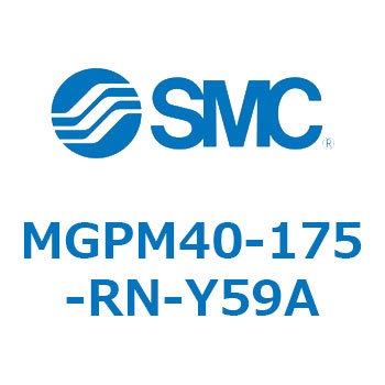 ガイド付薄形シリンダ MGPM40-1 SMC