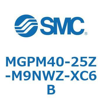 ガイド付薄形シリンダ MGPM40-2 SMC