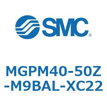 ガイド付薄形シリンダ MGPM40-5 SMC
