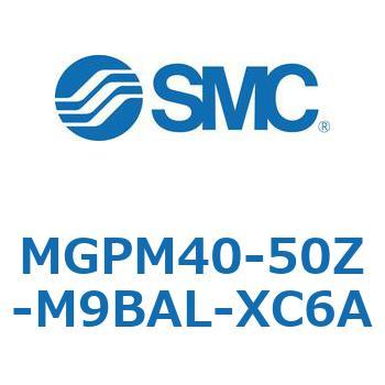 ガイド付薄形シリンダ MGPM40-5 SMC