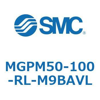 ガイド付薄形シリンダ MGPM50-1 SMC