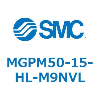 ガイド付薄形シリンダ MGPM50-1 SMC
