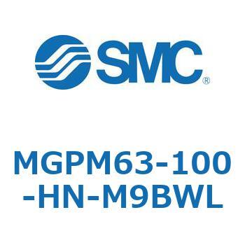 ガイド付薄形シリンダ MGPM63-1 SMC