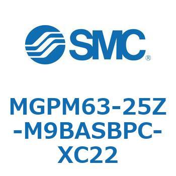 ガイド付薄形シリンダ MGPM63-2 SMC