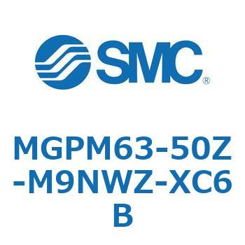 ガイド付薄形シリンダ MGPM63-5 SMC