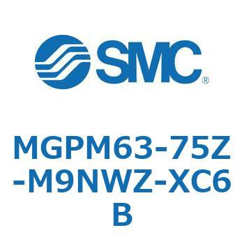 ガイド付薄形シリンダ MGPM63-7 SMC