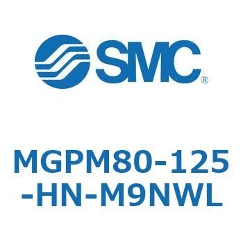 ガイド付薄形シリンダ MGPM80-1 SMC