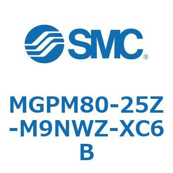 ガイド付薄形シリンダ MGPM80-2 SMC