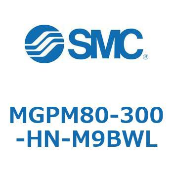 ガイド付薄形シリンダ MGPM80-3 SMC
