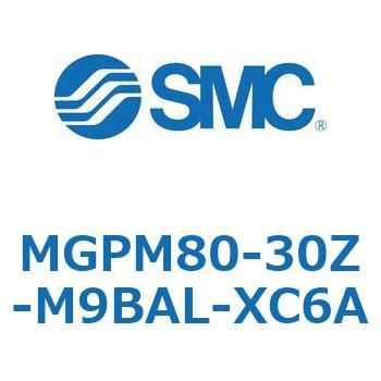 ガイド付薄形シリンダ MGPM80-3 SMC