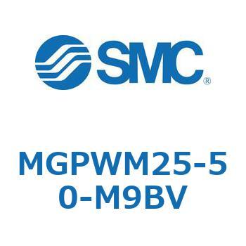 ガイド付薄形シリンダ MGPWM SMC