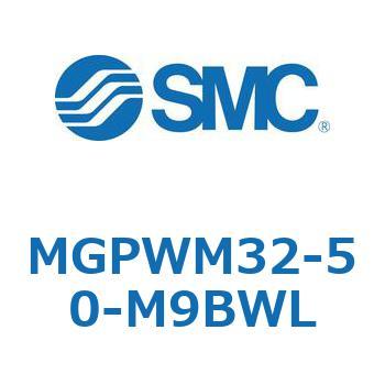 ガイド付薄形シリンダ MGPWM SMC