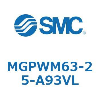 ガイド付薄形シリンダ MGPWM SMC