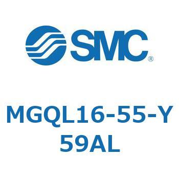 ガイド付薄形シリンダ MGQL1 SMC