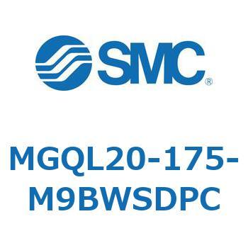 ガイド付薄形シリンダ MGQL2 SMC