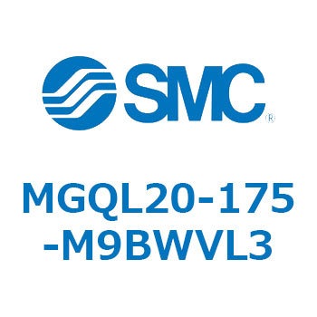 ガイド付薄形シリンダ MGQL2 SMC