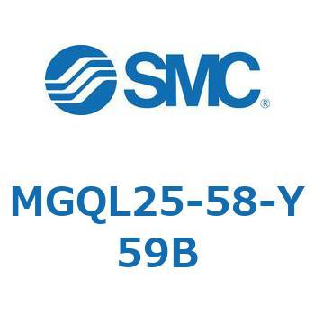 ガイド付薄形シリンダ MGQL2 SMC
