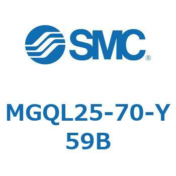ガイド付薄形シリンダ MGQL2 SMC