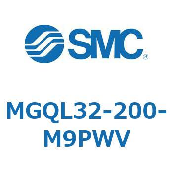 ガイド付薄形シリンダ MGQL3 SMC