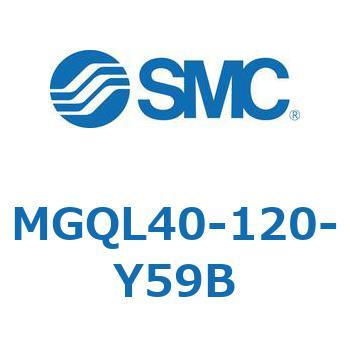ガイド付薄形シリンダ MGQL4 SMC