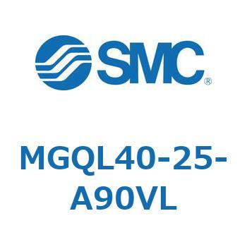 ガイド付薄形シリンダ MGQL4 SMC