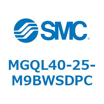 ガイド付薄形シリンダ MGQL4 SMC