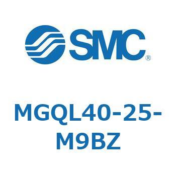 ガイド付薄形シリンダ MGQL4 SMC