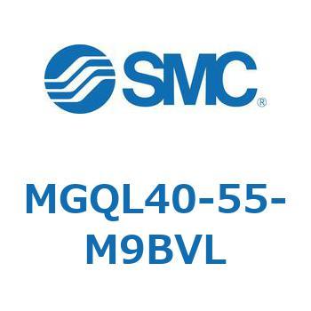 ガイド付薄形シリンダ MGQL4 SMC