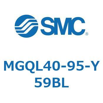 ガイド付薄形シリンダ MGQL4 SMC