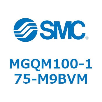 ガイド付薄形シリンダ MGQM1 SMC