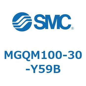 ガイド付薄形シリンダ MGQM1 SMC