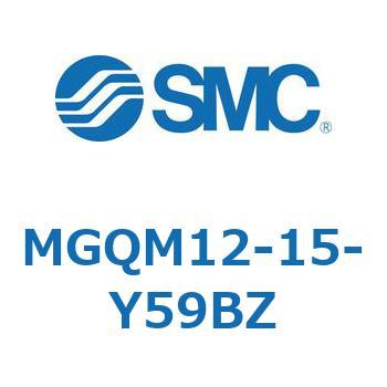 ガイド付薄形シリンダ MGQM1 SMC