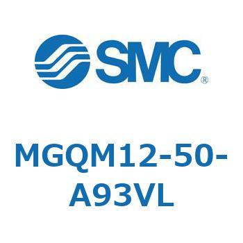 ガイド付薄形シリンダ MGQM1 SMC