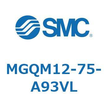 ガイド付薄形シリンダ MGQM1 SMC