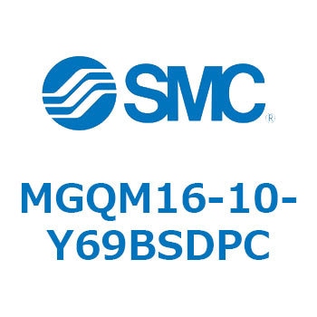 ガイド付薄形シリンダ MGQM1 SMC